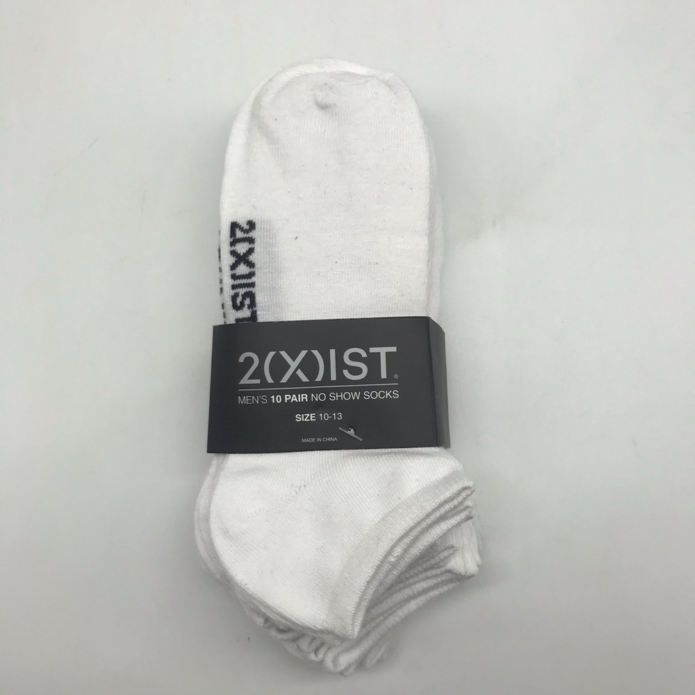 2(x)ist Mens no show socks
